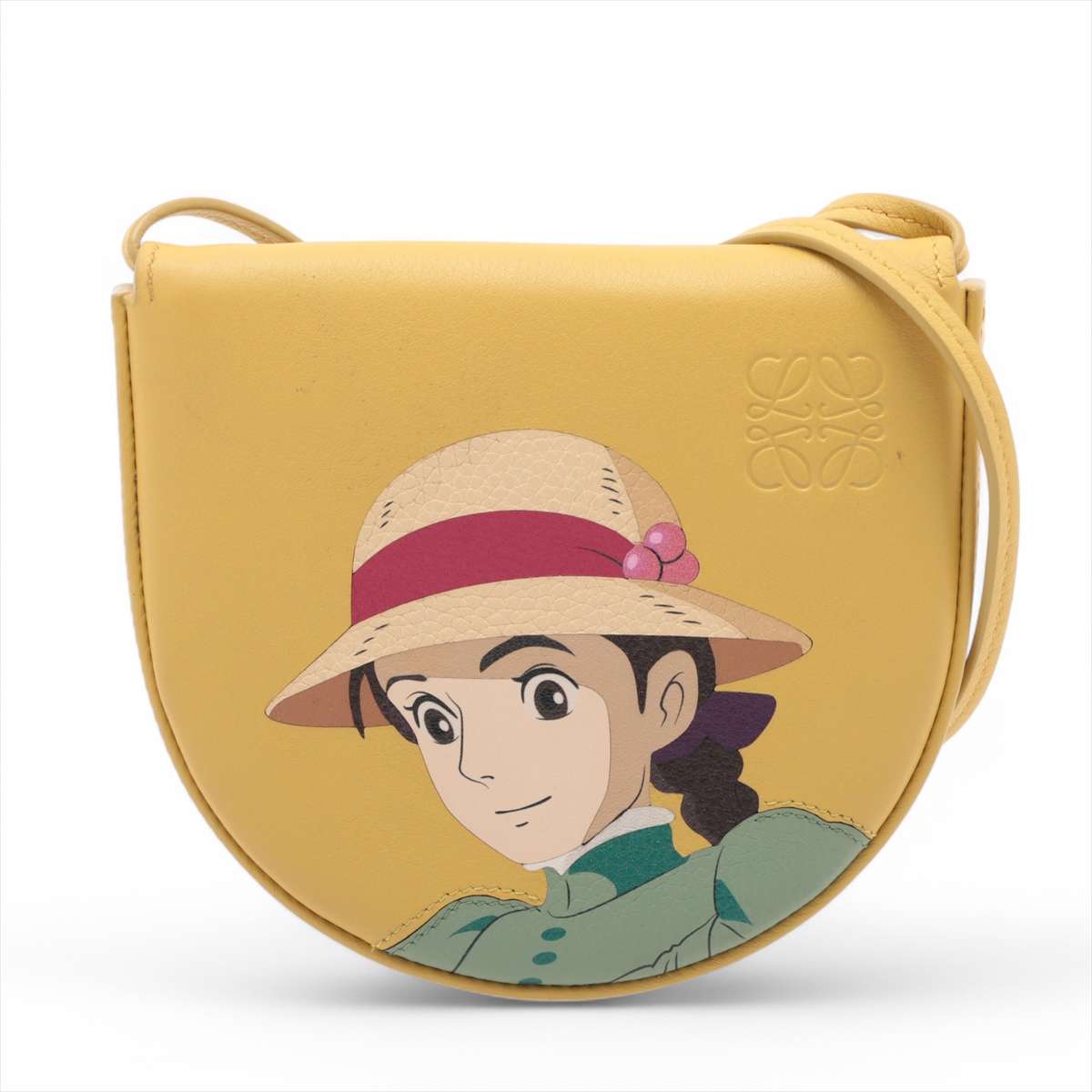 ロエベ×スタジオジブリ ヒールポーチミニ レザー ショルダー