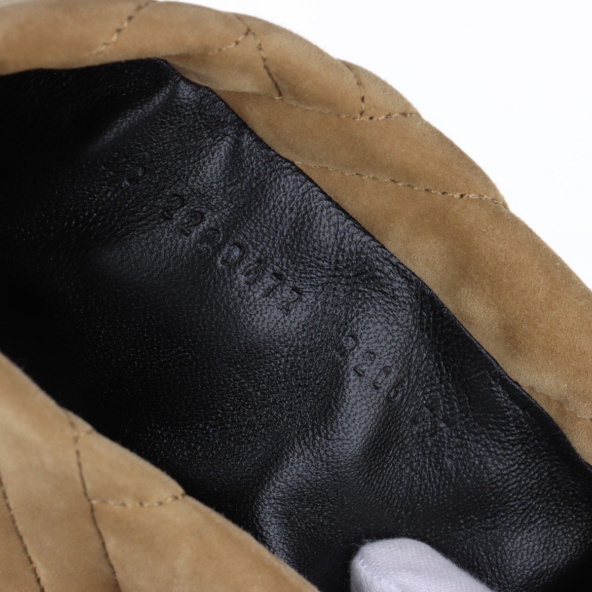 エルメス フィヨルド 23AW スエード ロングブーツ 37.5