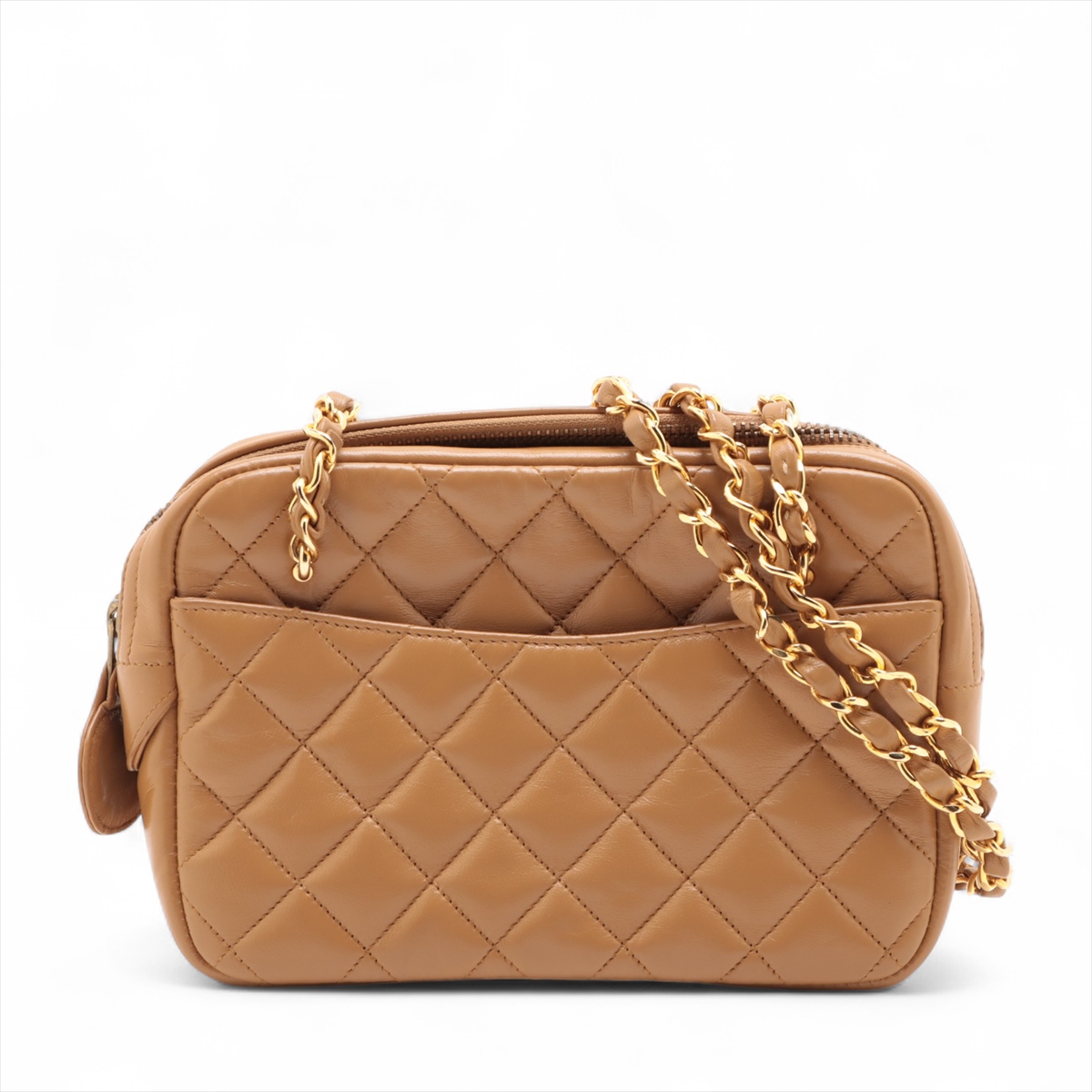 【専用】CHANEL マトラッセ ラムスキン チェーベージュ CHANEL マトラッセ ラムスキン チェーベージュ