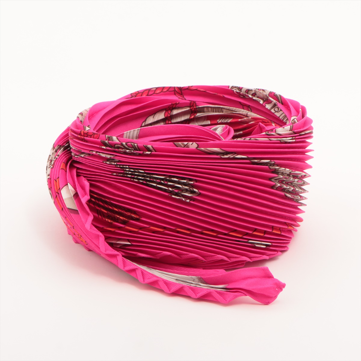 HERMES スカーフ 鍵 ピンク カレ LES CLES（エルメス カレ90 LES