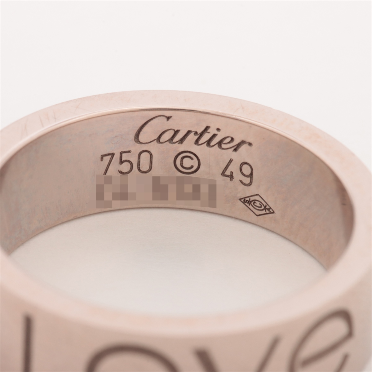 カルティエ ラブ Au750 リング サイズ10.5 楽天市場】O 【Cartier】【カルティエ】ラブリング 指輪 K18WG