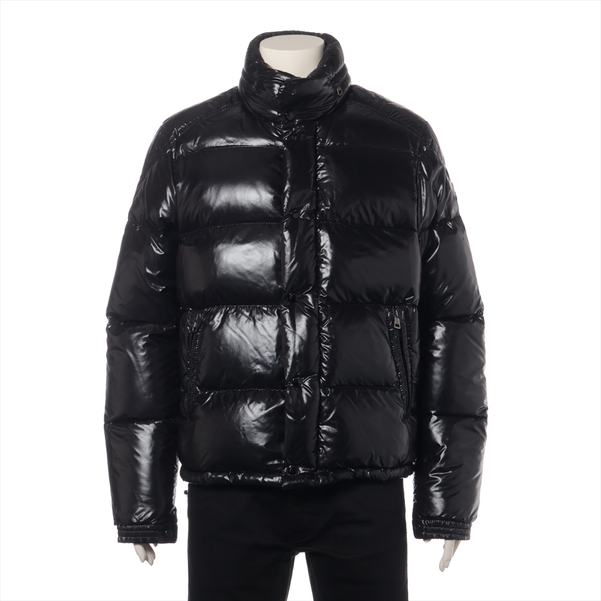 2 ブラックナイロン ジャケット MAYA MONCLER エバー