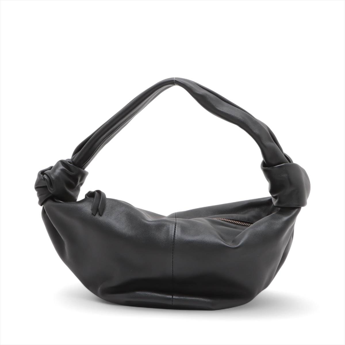 BOTTEGA VENETA ハンドバッグ ダブルノット ミニ レザー