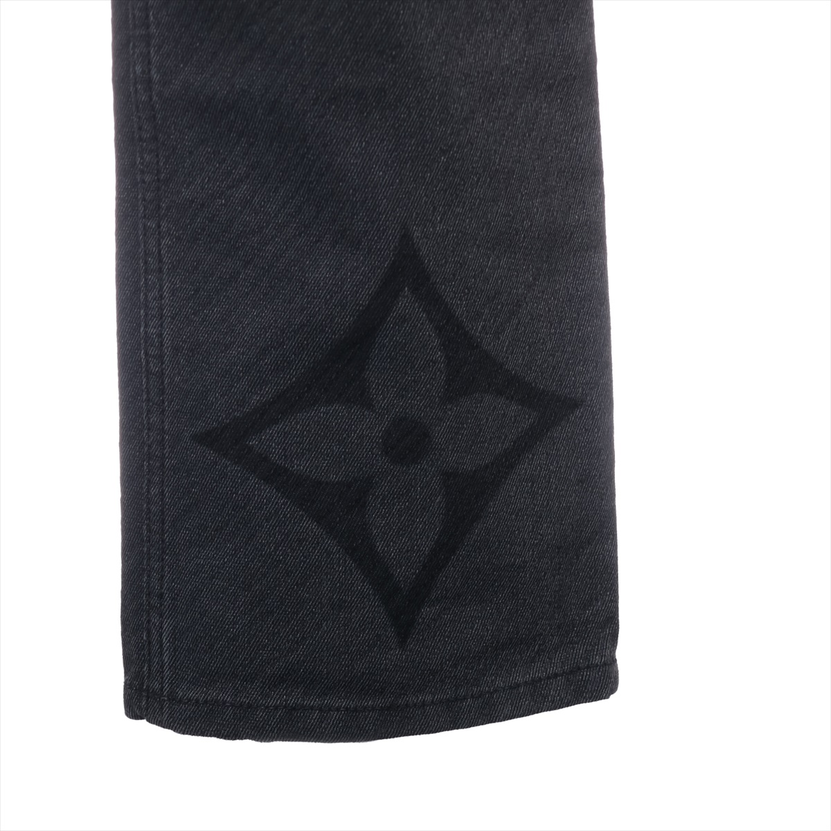Louis Vuitton 25SS Cotton & Polyester Denim Pants 30 Men's Black