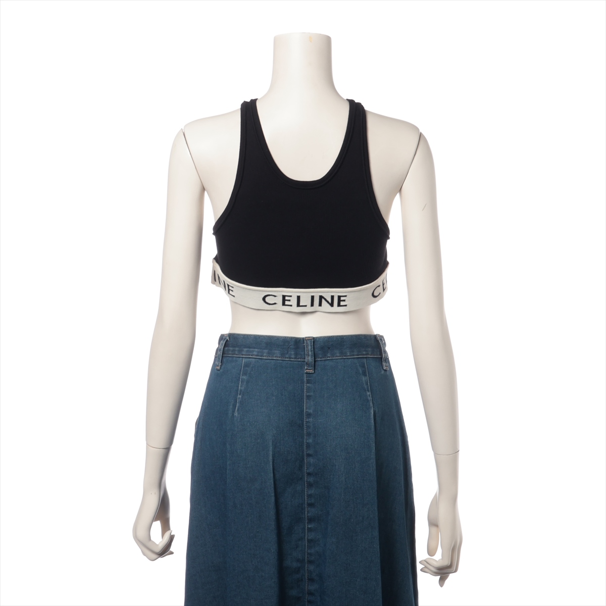 s CELINE セリーヌ スポーツブラ ブラトップ ブラック - メルカリ