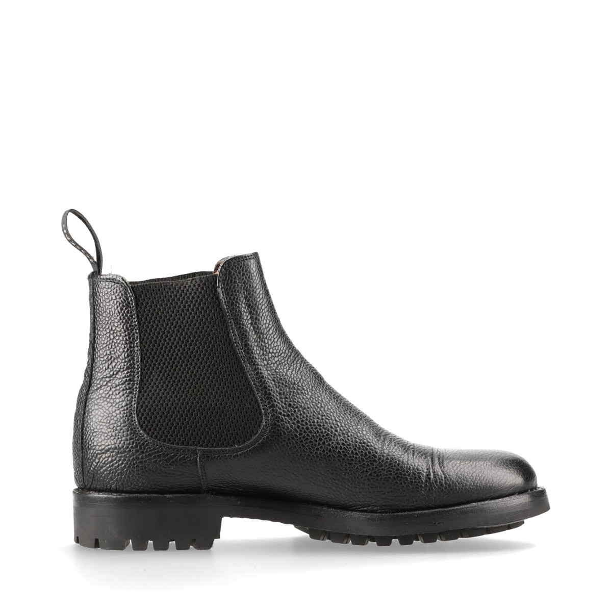 BEAUTIFUL SHOES｜キップレザー フロントジップ ブーツ “FRONT