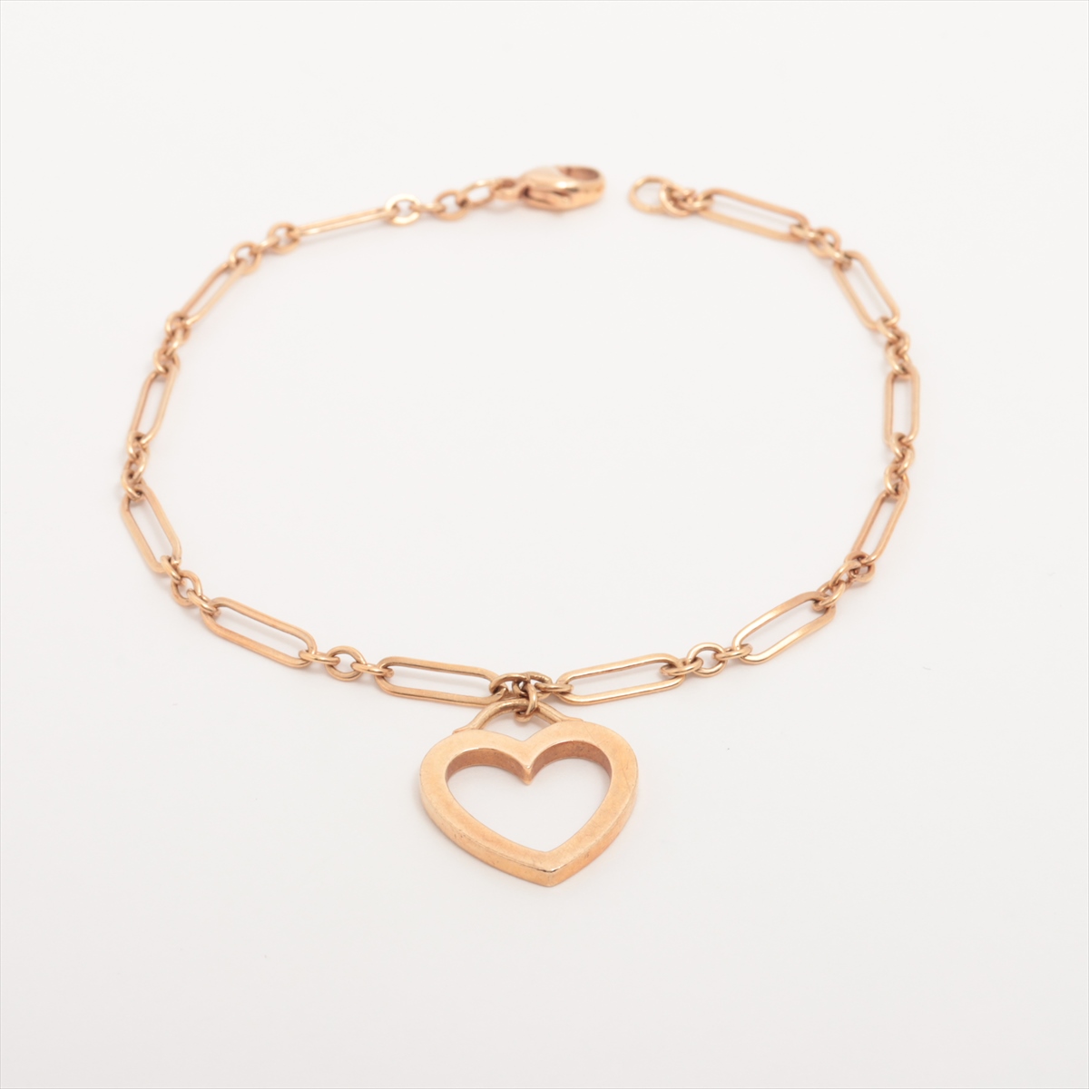 ティファニー センチメンタルハート ブレスレット 750(YG) 4.4g  