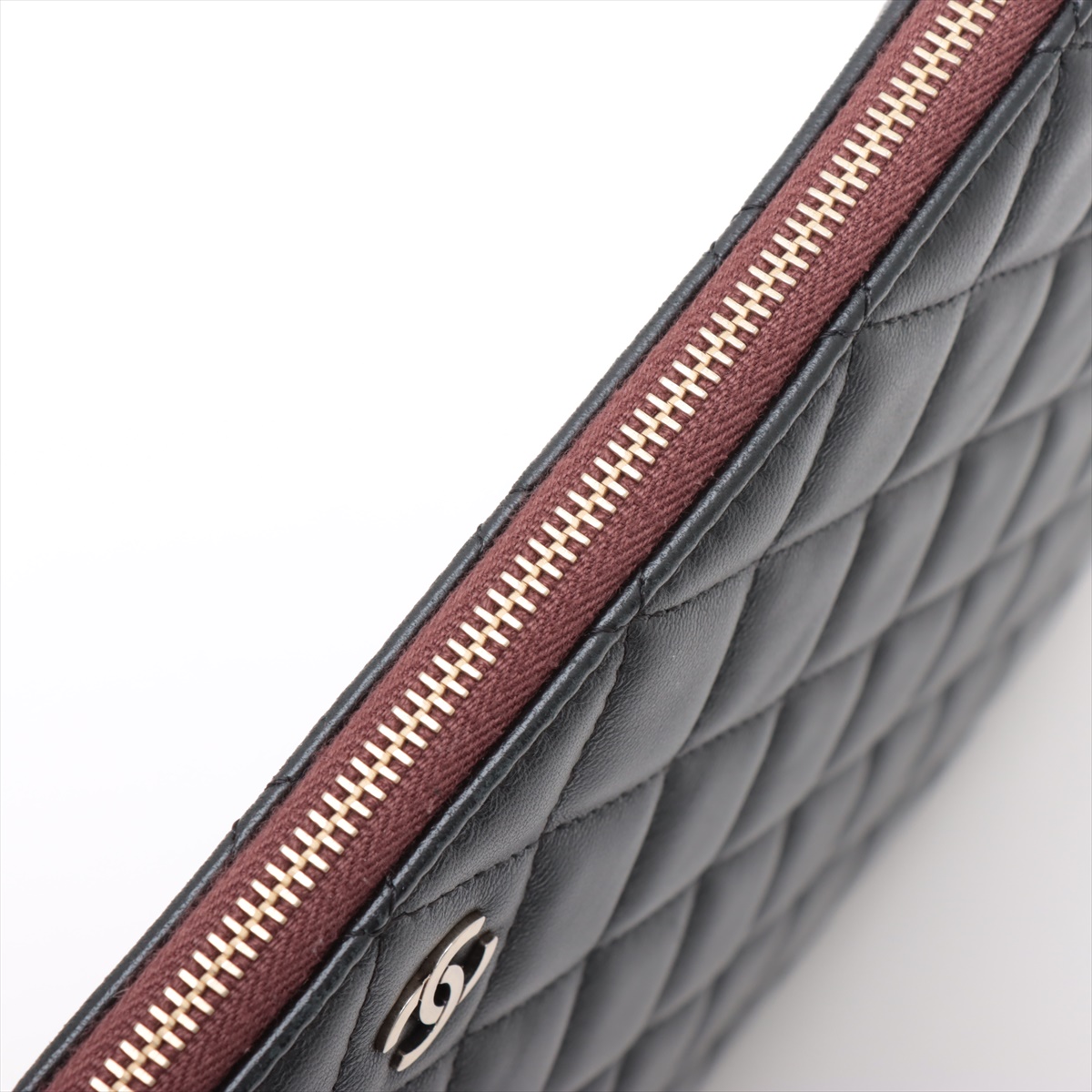 【良上品】シャネル マトラッセ ラムスキン クラッチバッグ AA684-39 CHANEL シャネル クラッチバッグ マトラッセ ココマーク 黒