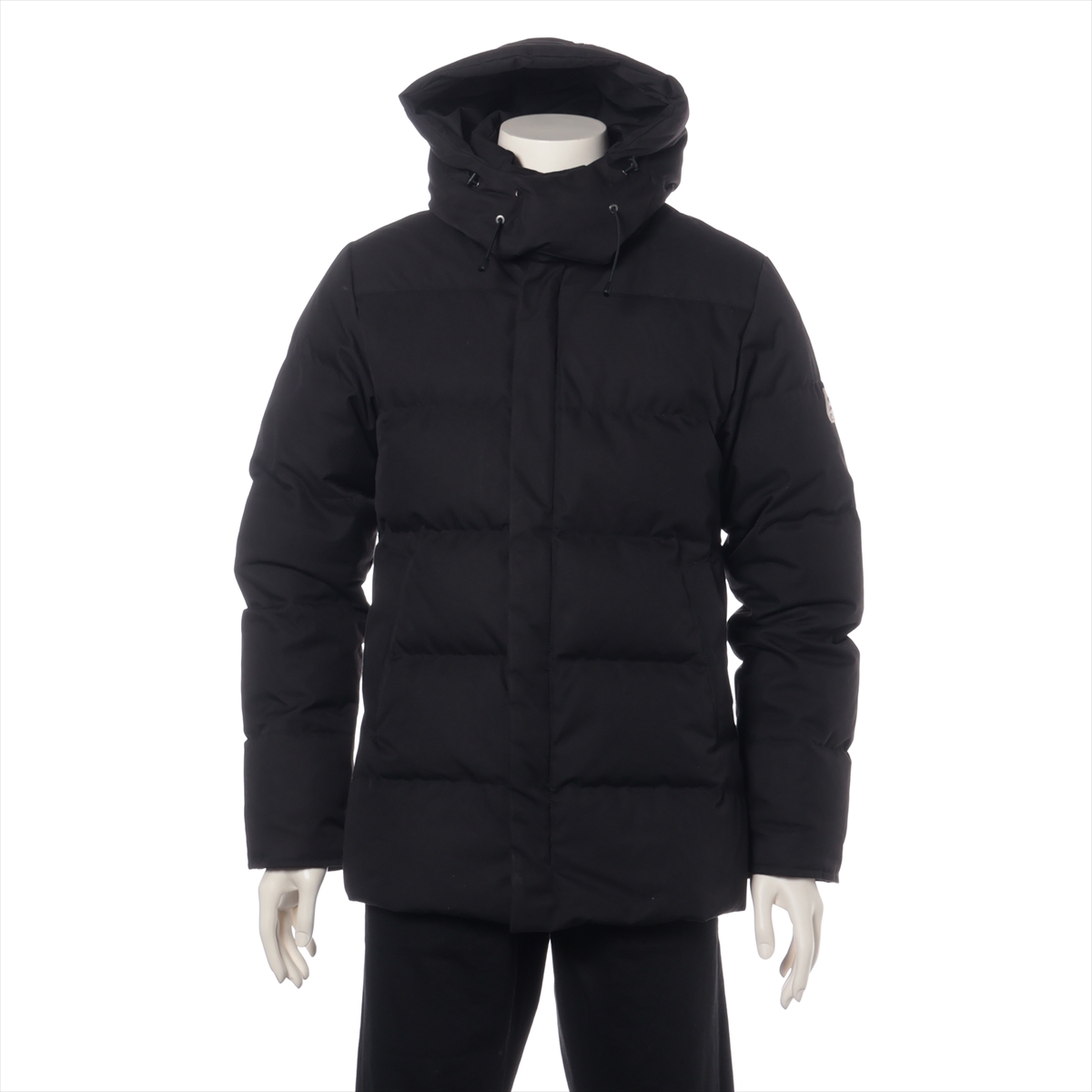 ピレネックス ポリエステル ダウンジャケット S メンズ ブラック  