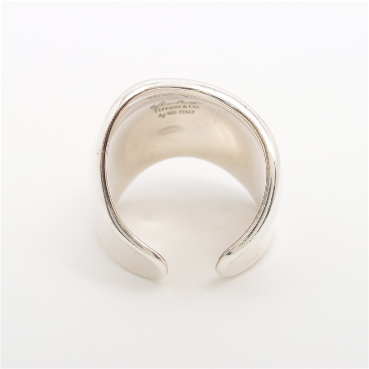 TIFFANY/ティファニー 925 ボーンカフ 右手用 バングル e_067