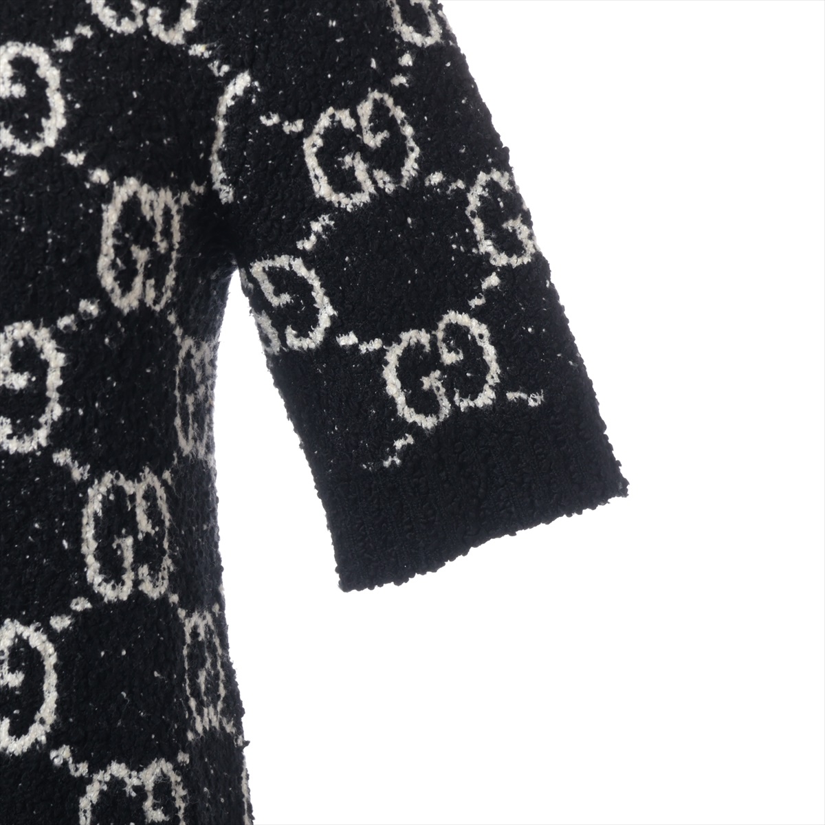 人気のクリスマスアイテムがいっぱい！ GG Gucci jacquard XS dress Knit Rayon & Cotton years 23 トップス