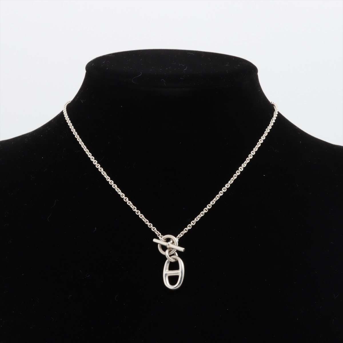 HERMES/エルメス】 シェーヌダンクル アミュレット ネックレス