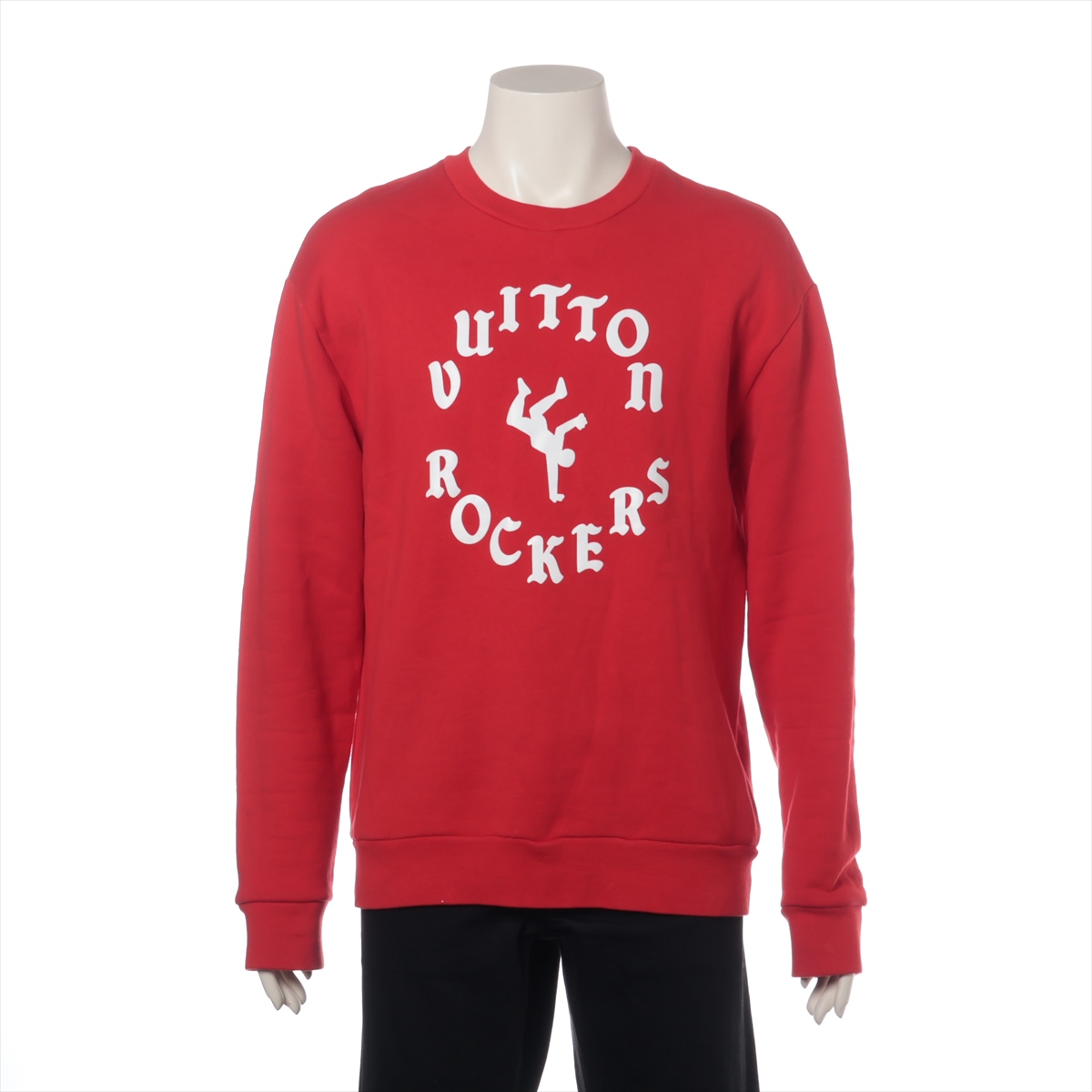 ルイヴィトン ロッカーズ クルーネック スウェット バックLVロゴ size L ルイヴィトン ロッカーズ クルーネック スウェット バックLVロゴ L