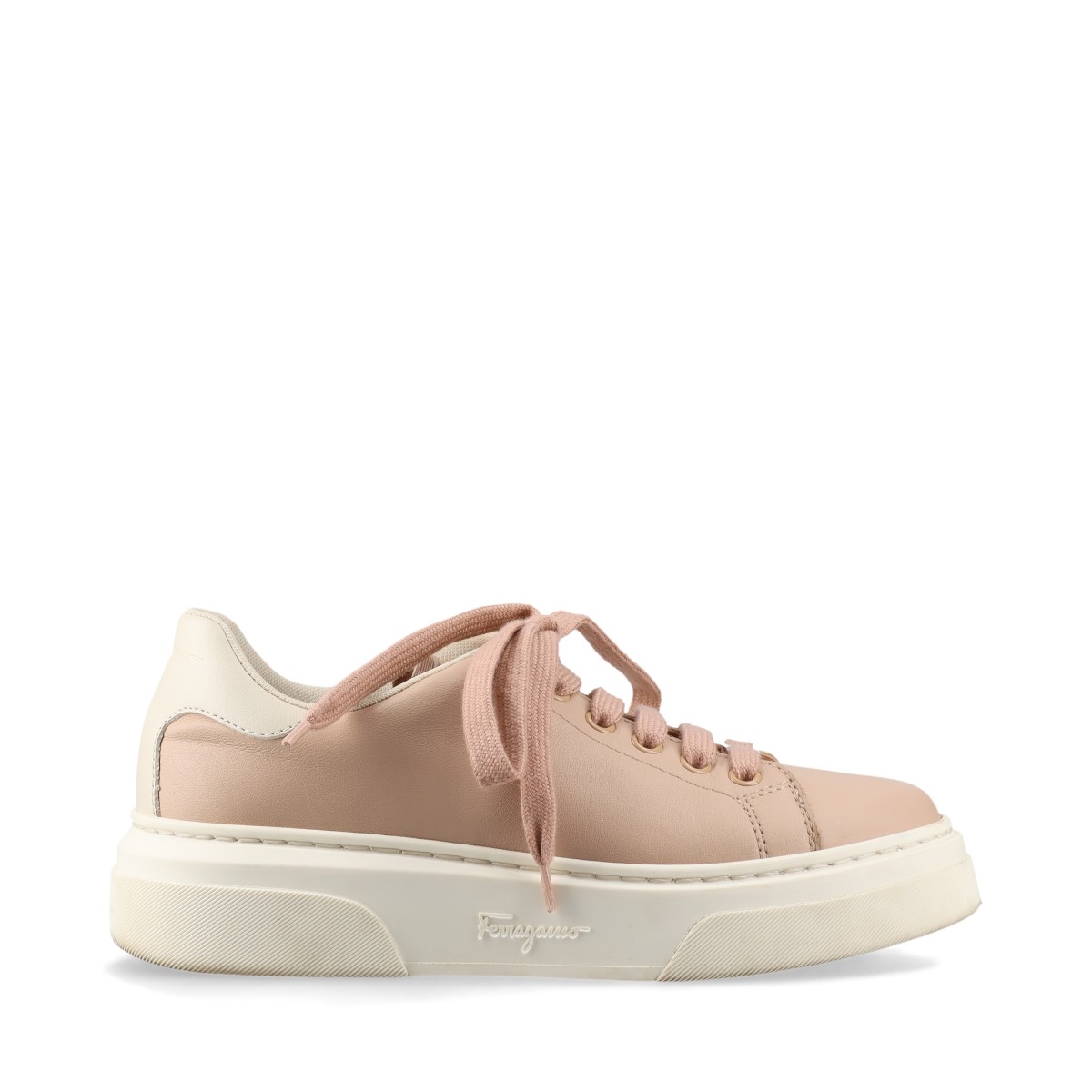 直営店☆Ferragamo☆優しい色♪ピンクｘイエロー スニーカー 766117_10_w725xh870.jpg