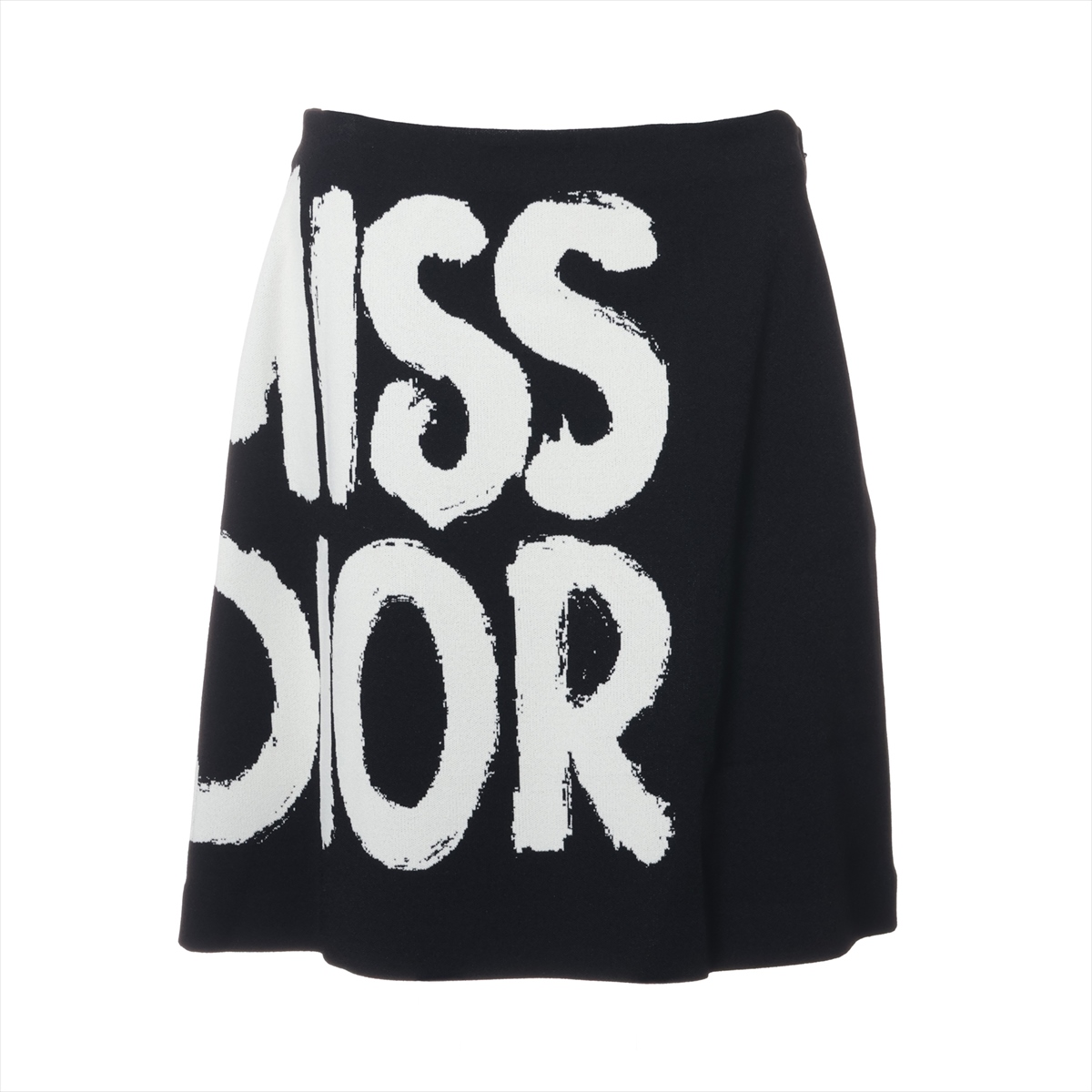 クリスチャンディオール　ブラック　フレアスカート　34 クリスチャンディオールブラックフレアスカート34
