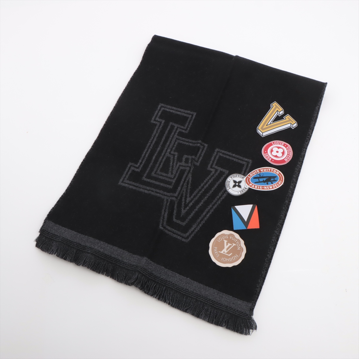 ヴィトン M70621 エシャルプ カレッジ LVリーグ GT0197 マフラー  
