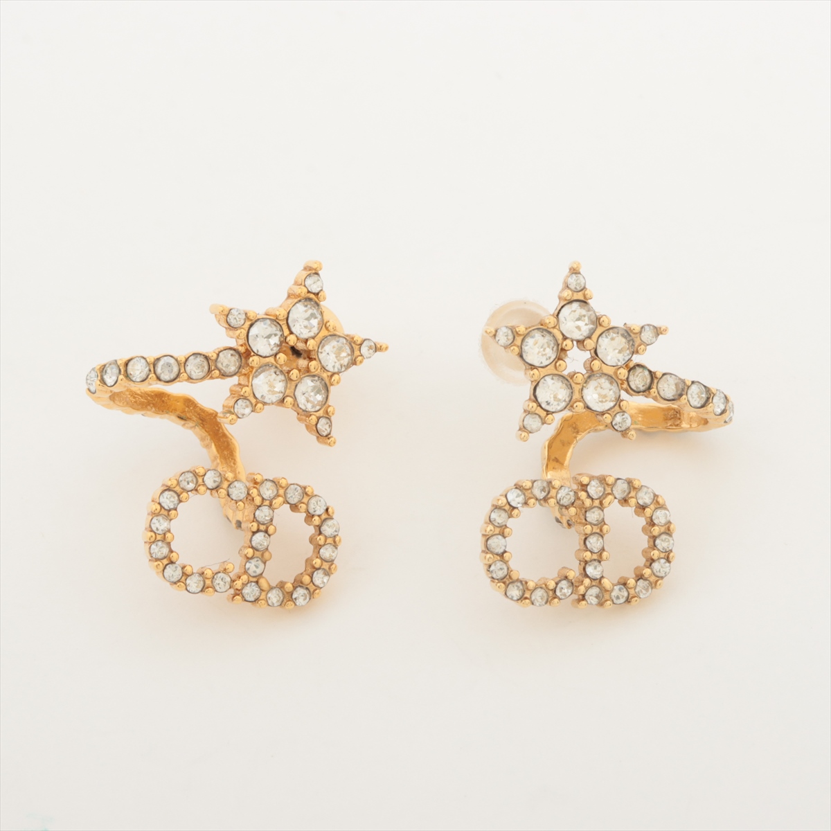Dior Clair D Lune ピアス 片耳 DIOR | Clair D Lune ピアス メタル & クリスタル