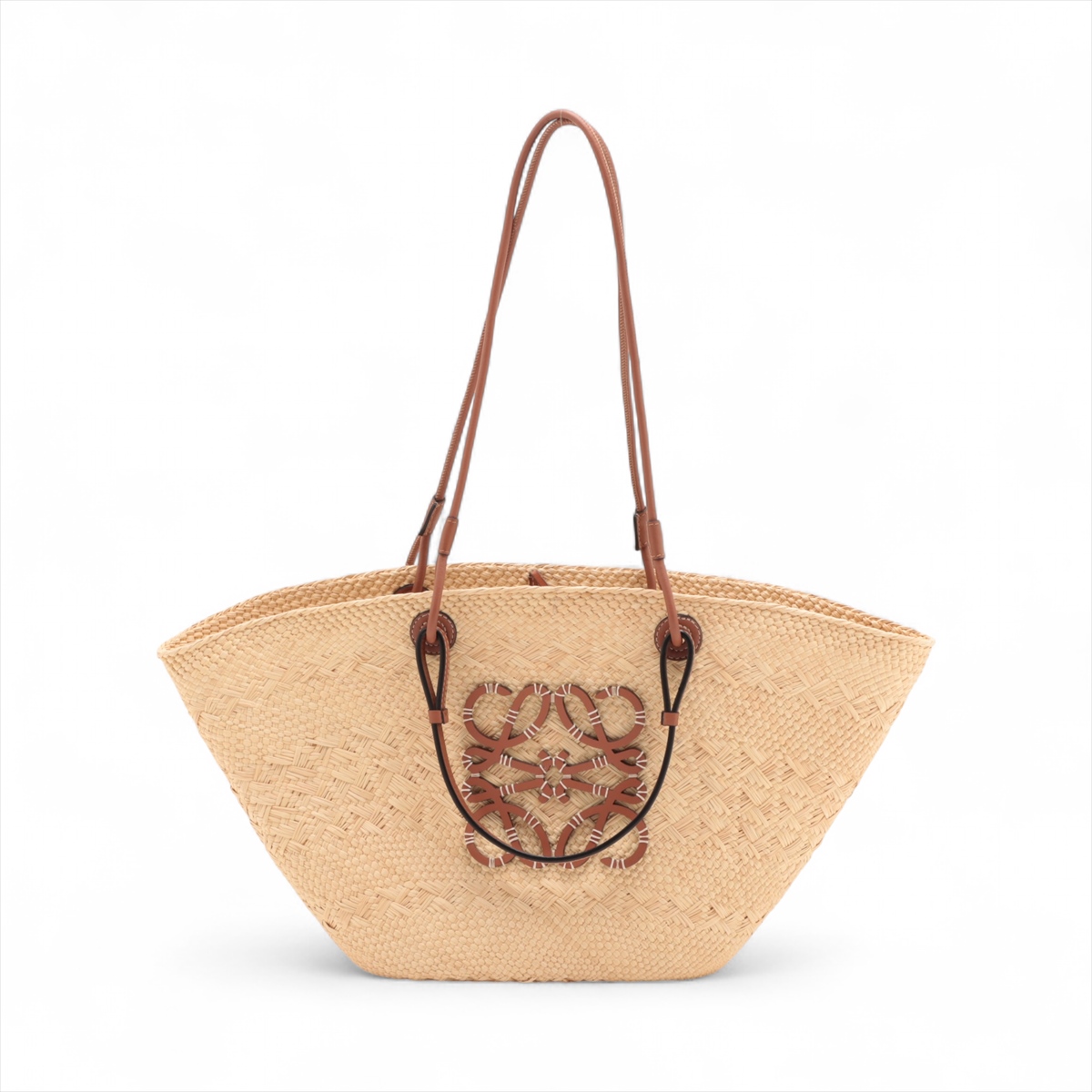 新品】LOEWE ストロー トートバッグ ベージュ