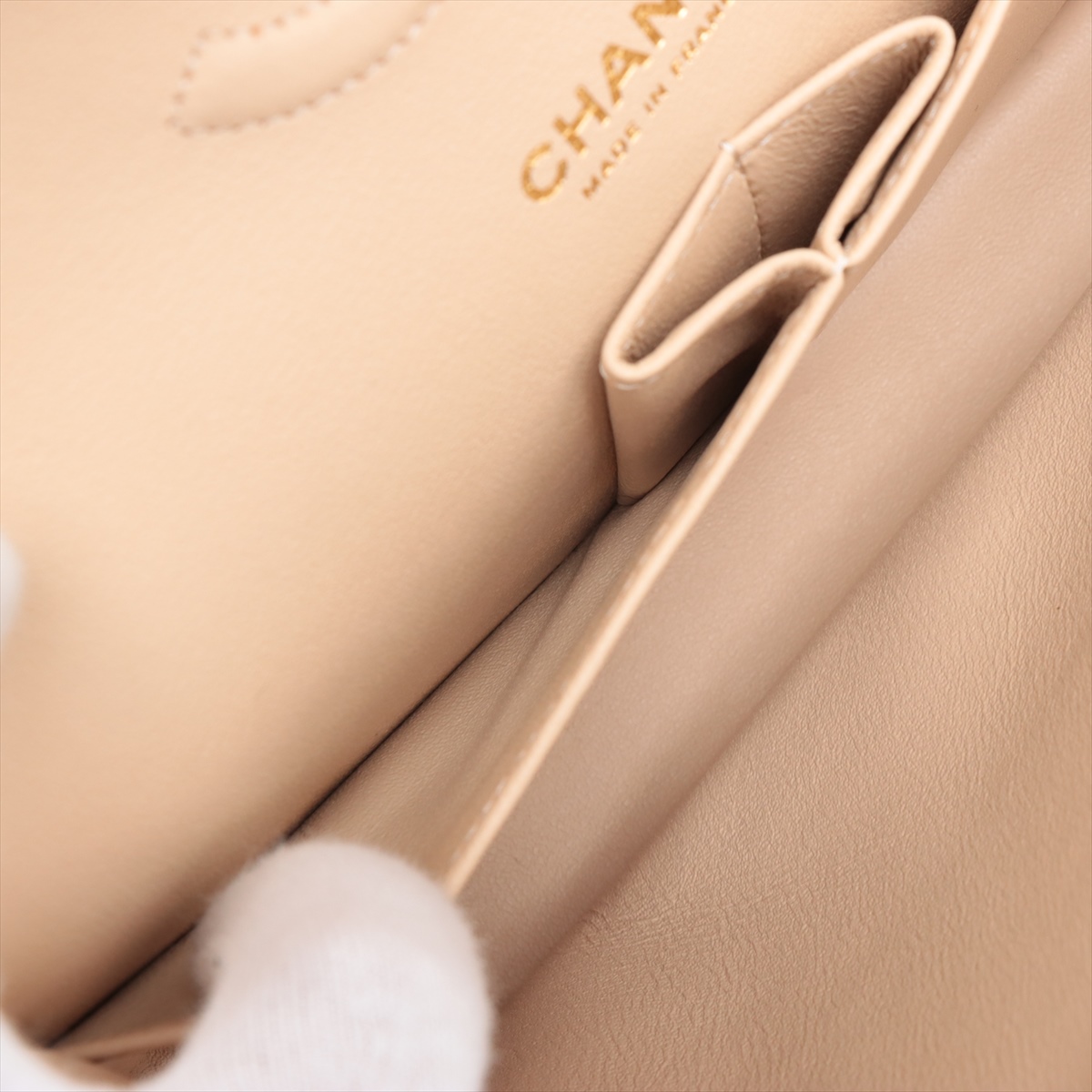 楽天市場】≪Brand new≫ CHANEL Flap Small Wallet Light