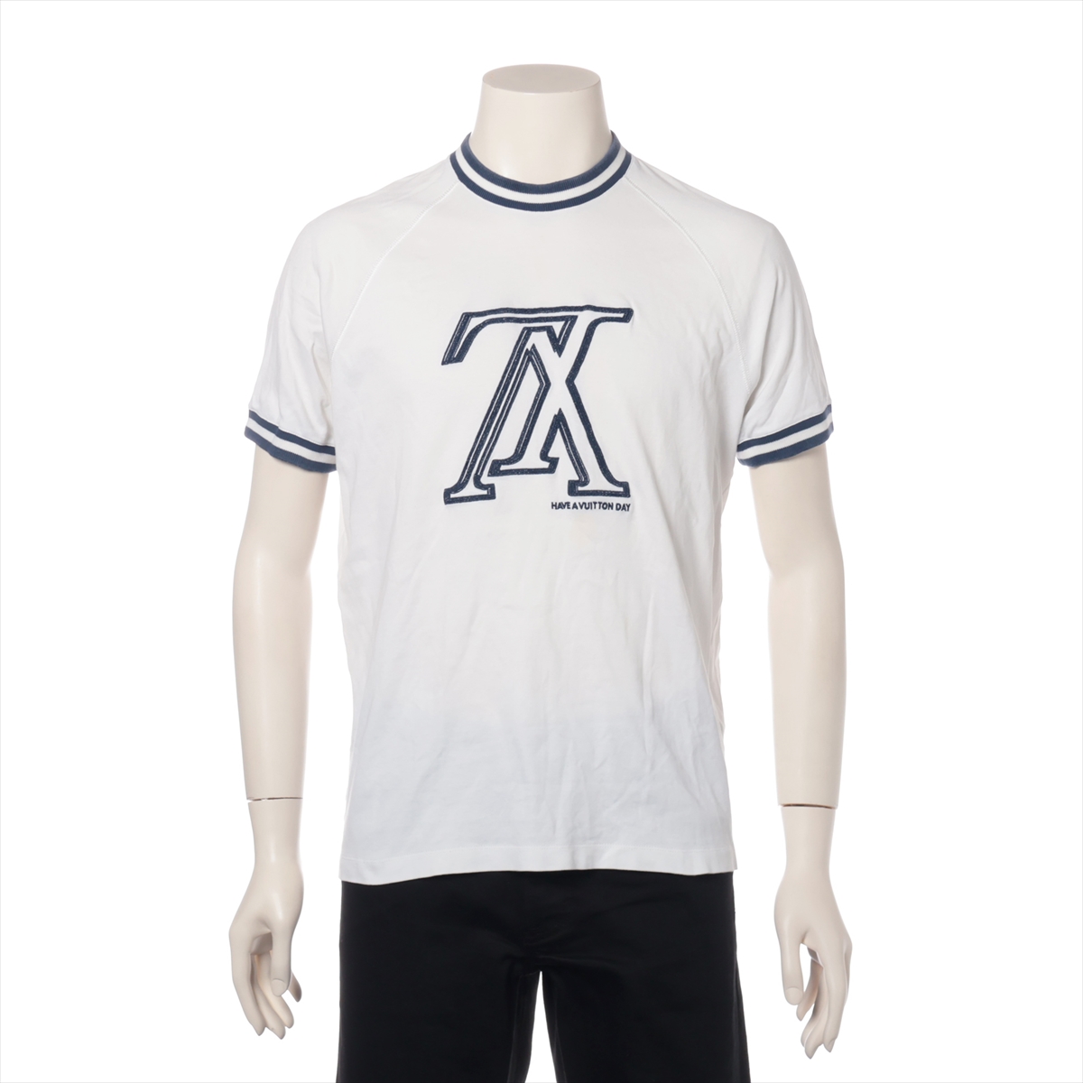 正規品 ルイヴィトン アップサイドダウン LVロゴ Tシャツ