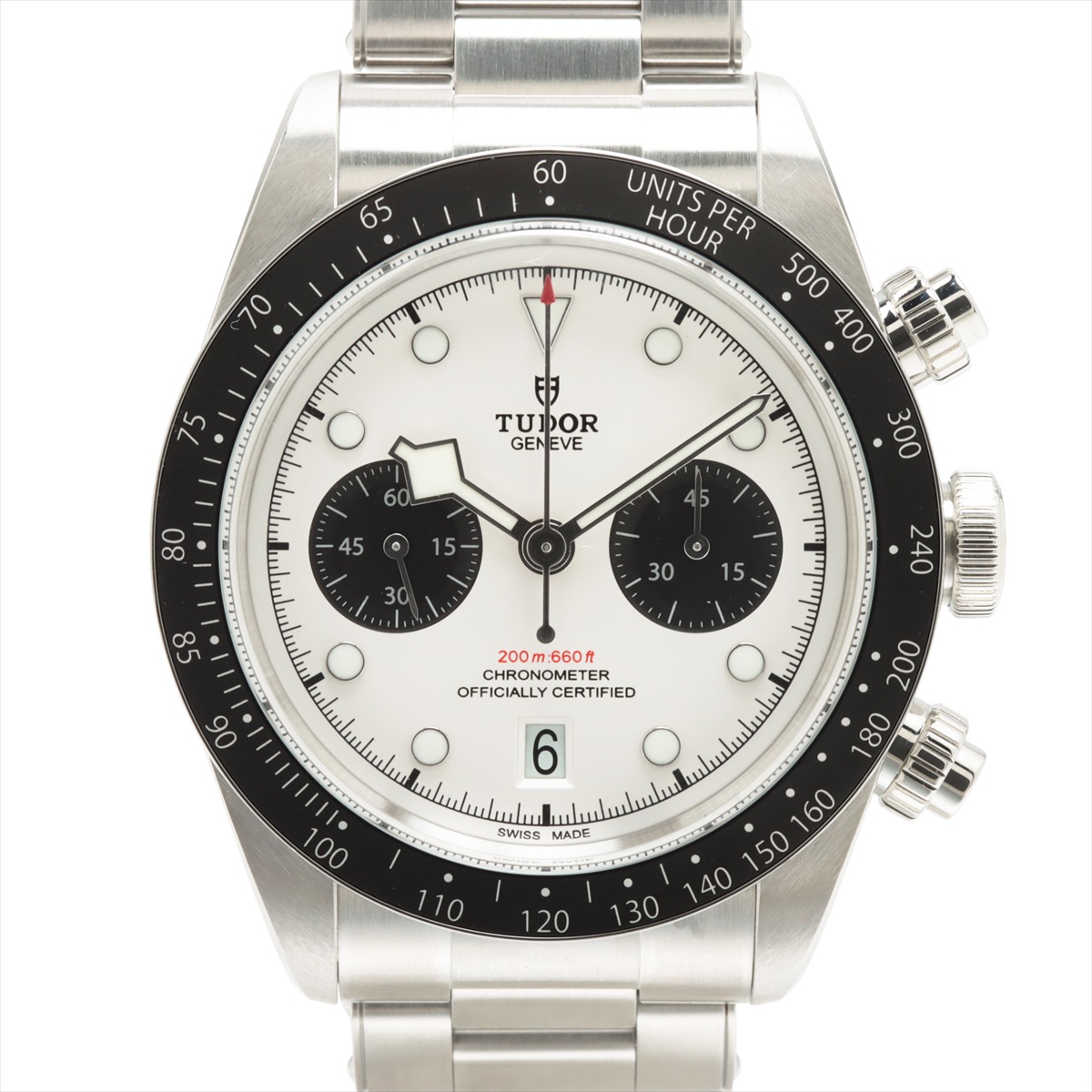 チュードル ブラックベイ クロノ 79360N SS SS AT 白文字盤 あまりごま2