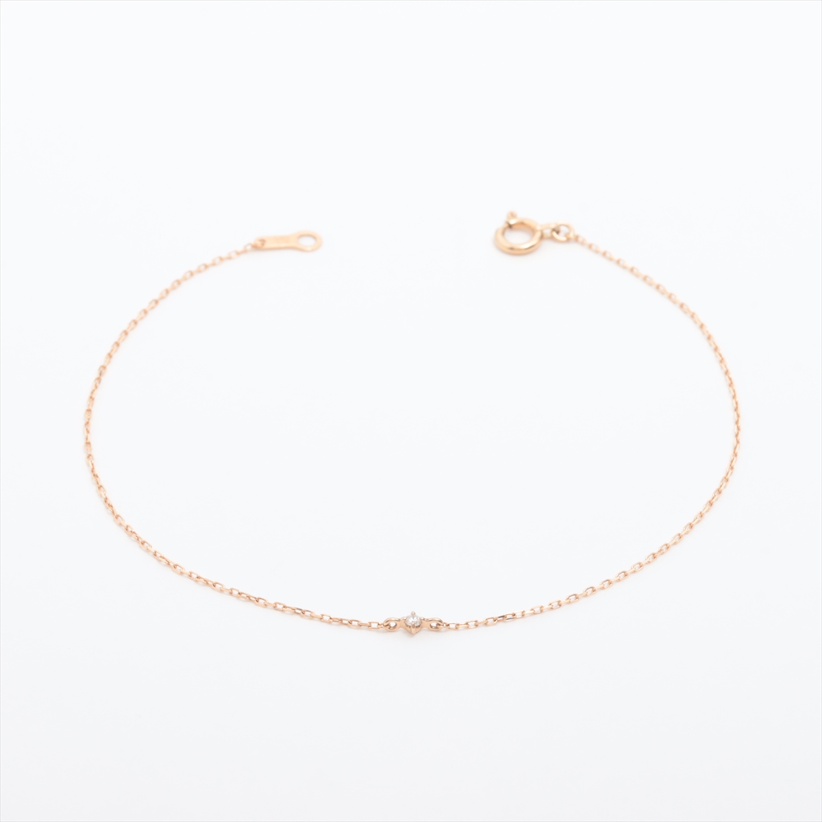 エテ ダイヤ ブレスレット K18PG 0.5g 0.01 A3616768｜中古ブランド品  