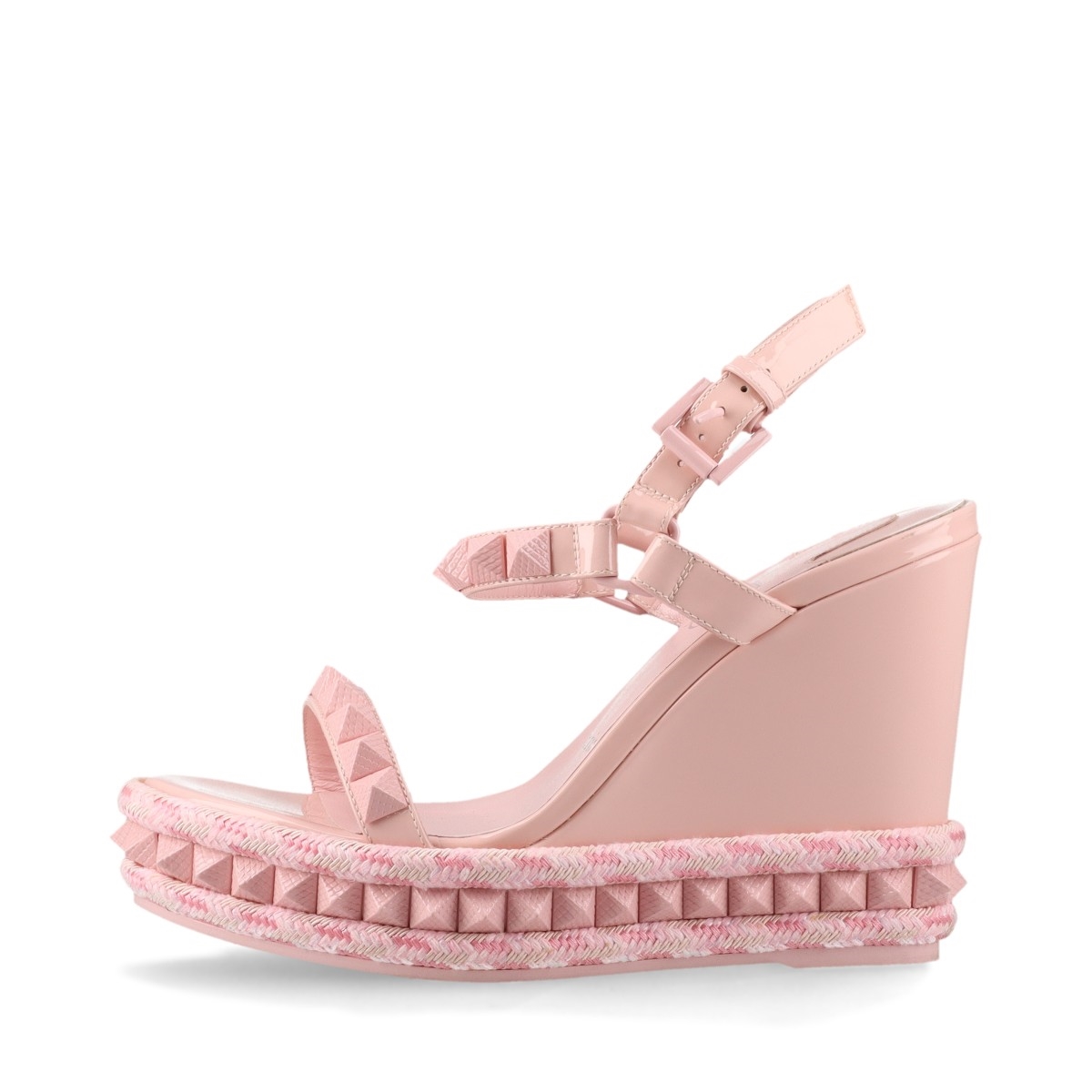 クリスチャンルブタン ウェッジソール サンダル ピラクロウ ピラミッド