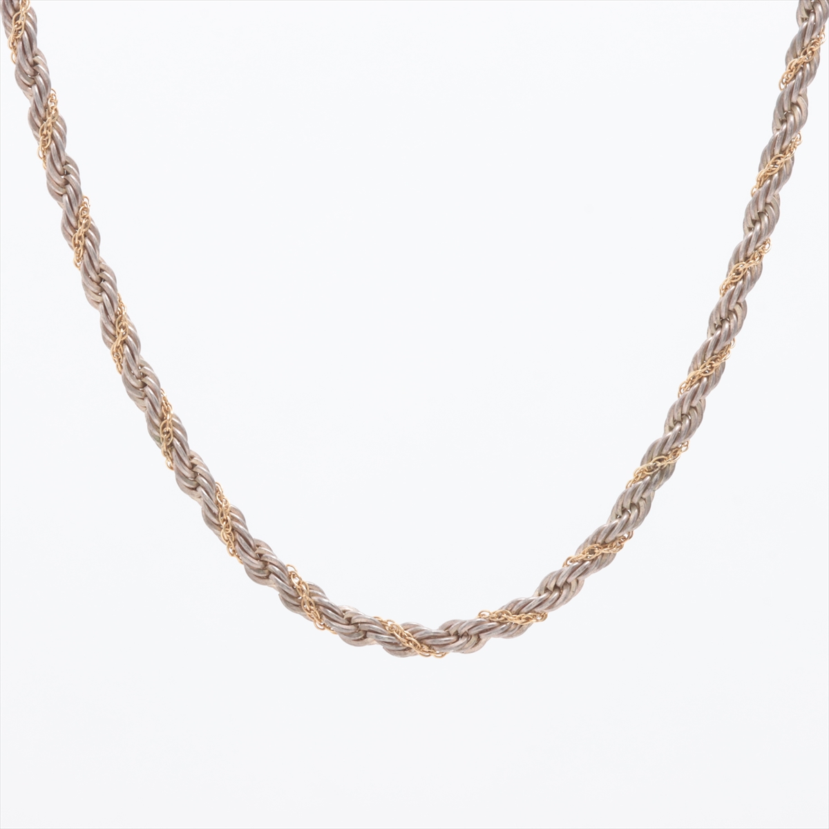 ティファニー ツイストチェーン ネックレス 925 14.9g シルバー  