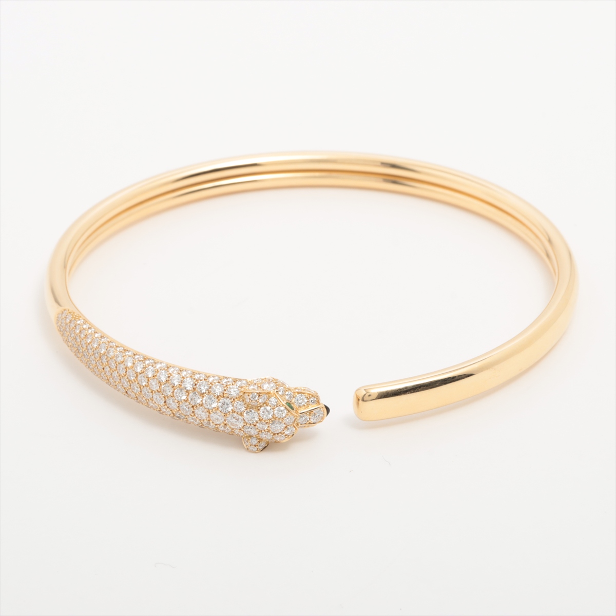 カルティエ エメラルド オニキス ブレスレット 750(YG) 23.0g 17  