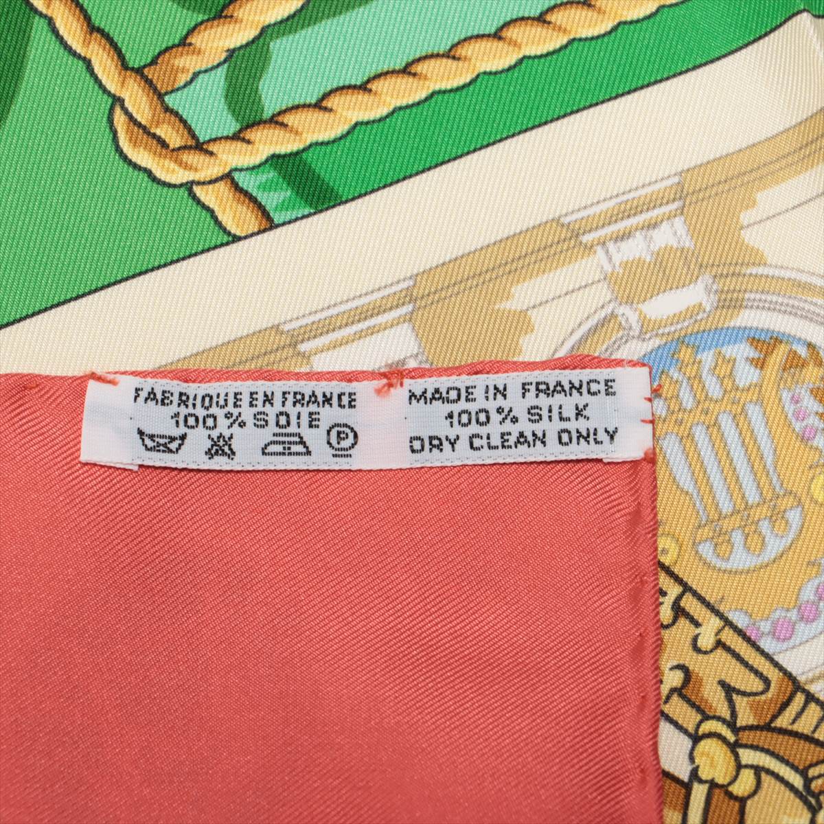 6109HERMES エルメス カレ90 大判スカーフ　シャルルガルニエへの賛辞 6109HERMES エルメス カレ90 大判スカーフ シャルルガルニエへの