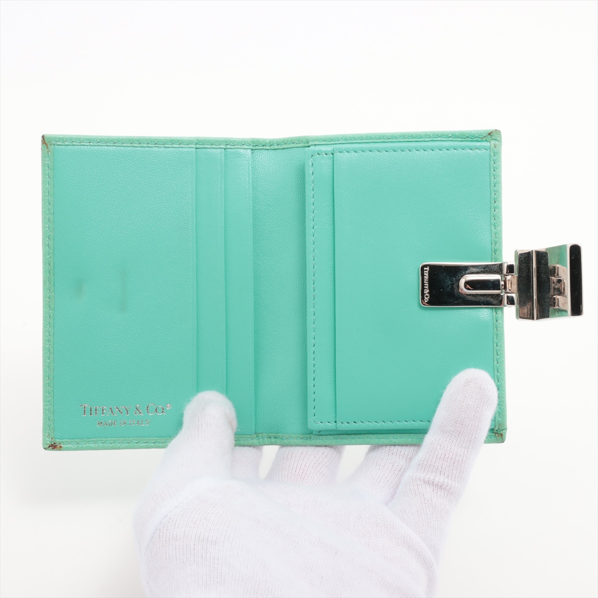 Tiffany ティファニー】廃盤 レア アクセサリーケース レザー 【公式通販】