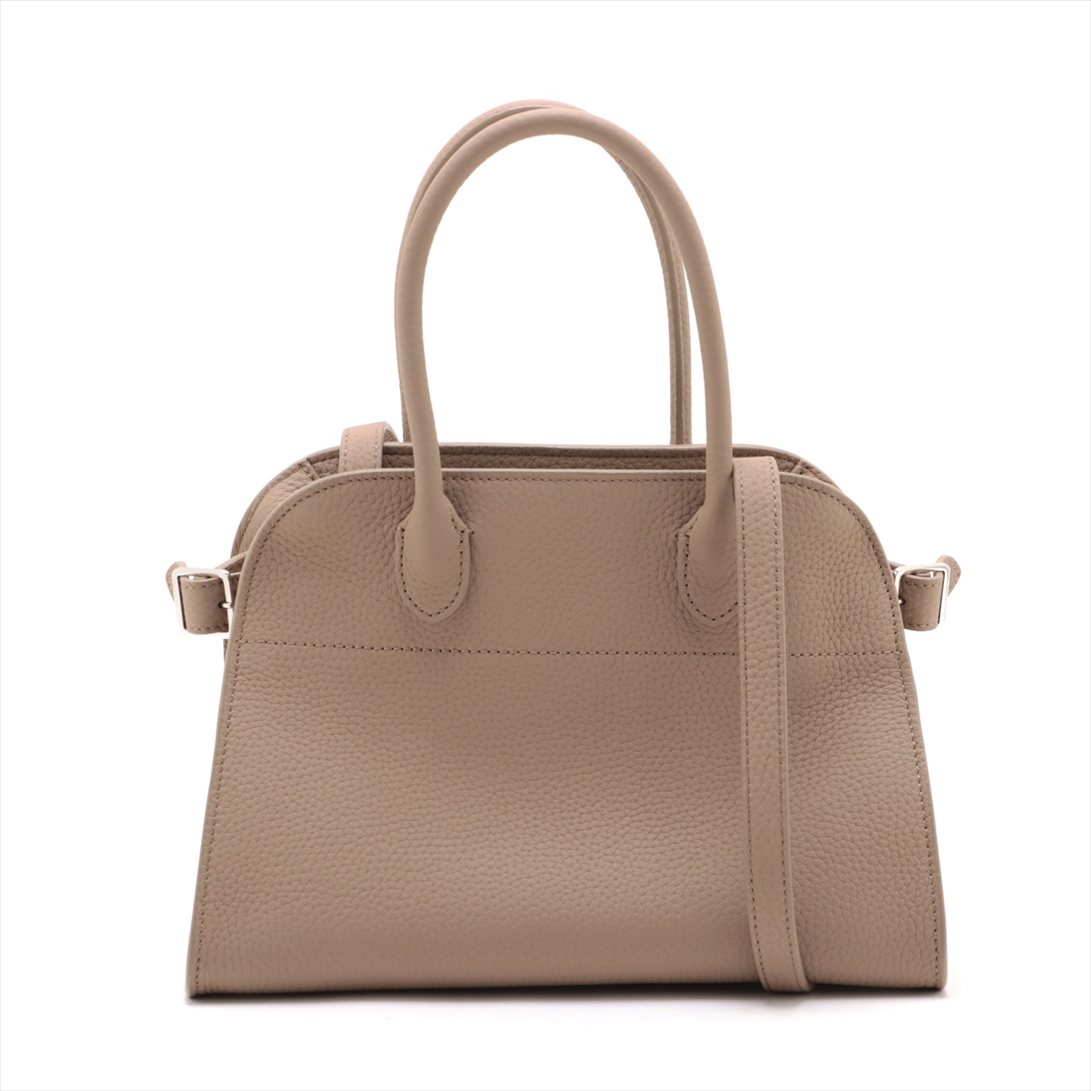 Leather handbag Neuville Beige in Leather - 42606022