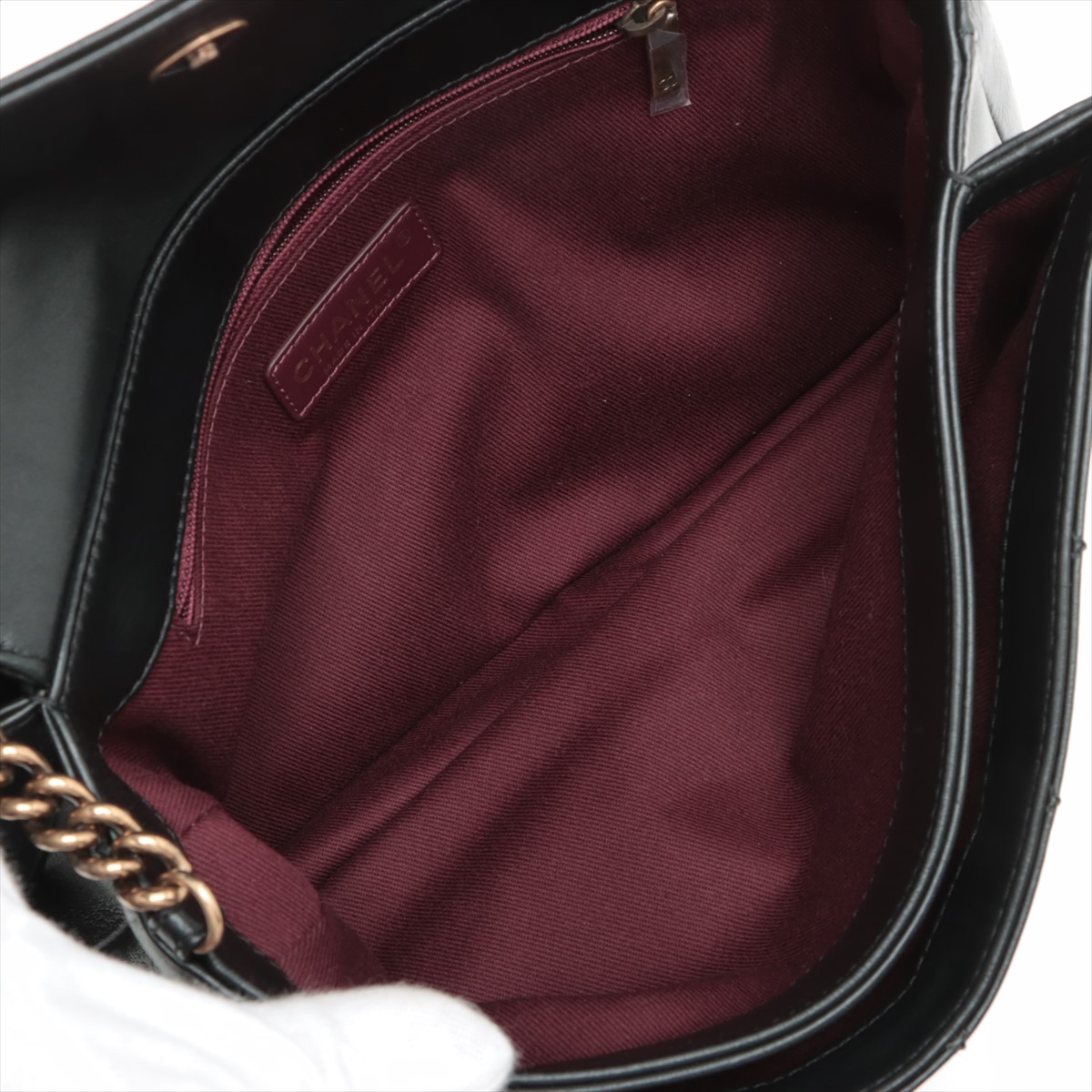 使用わずか❣️高級品✨　 シャネル マトラッセ ラムスキン ボルドー J42 67cdb4c743911.webp