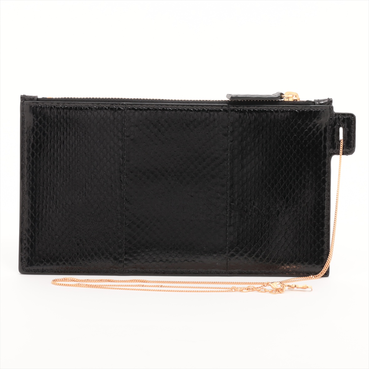 Extra Pouch L29 Alligator Leather Dark Chocolate Licorice