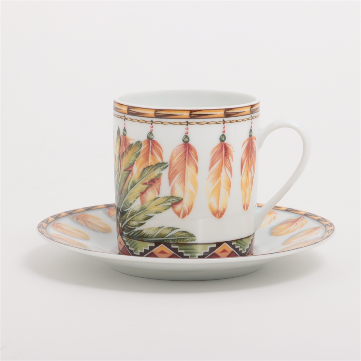 HERMES - エルメス カップ&amp;ソーサー新品同様  陶器 エルメス カップ&ソーサー新品同様 陶器