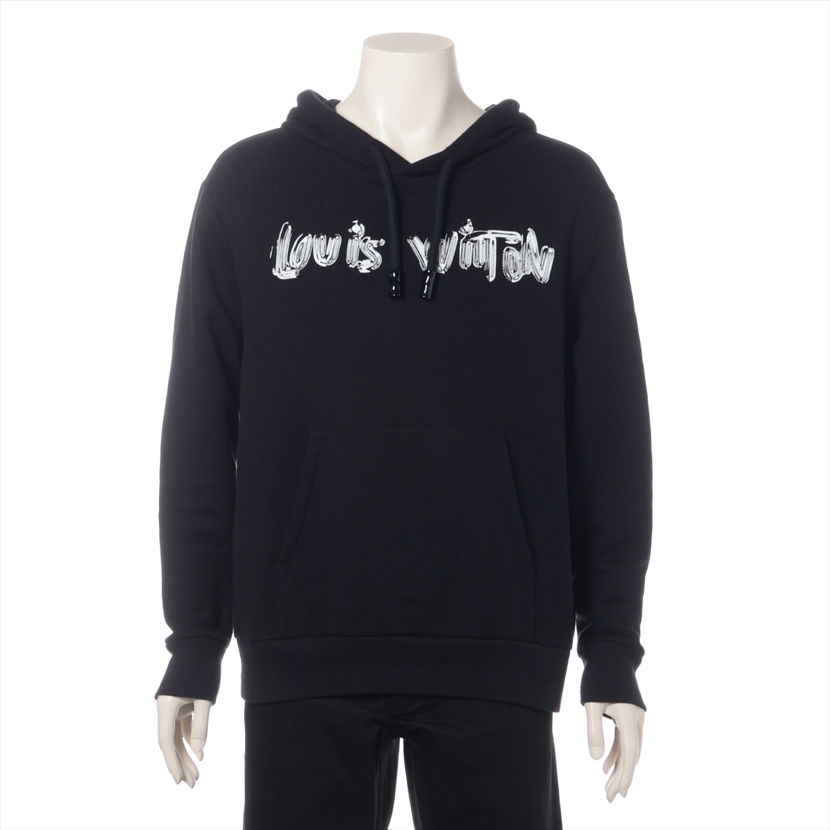 最高級デザイン】 LOUIS VUITTON グラフィックロゴパーカー XL