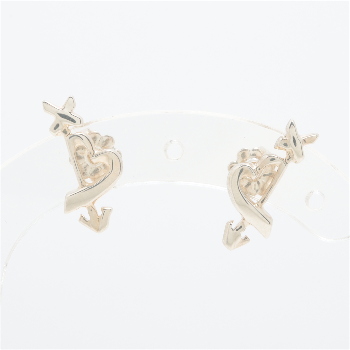 最新最全の ティファニー ラビングハートアロー ピアス(両耳用) 925 1.7g アクセサリー