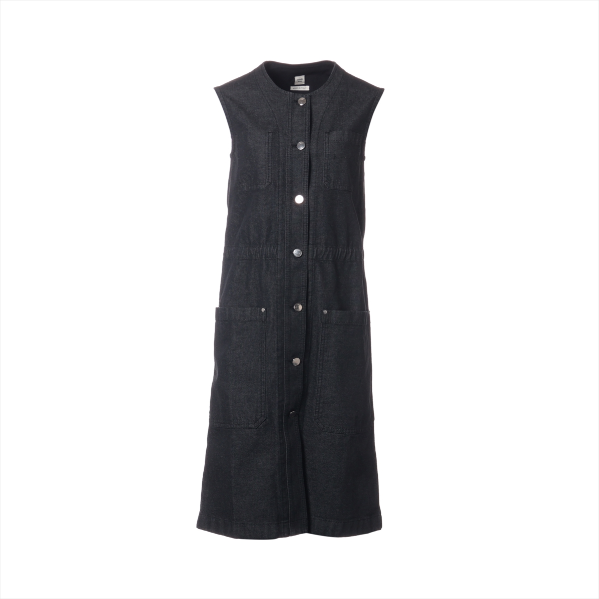 エルメス 24AW カシミヤ ベスト 38 レディース グレー 4H0101DA