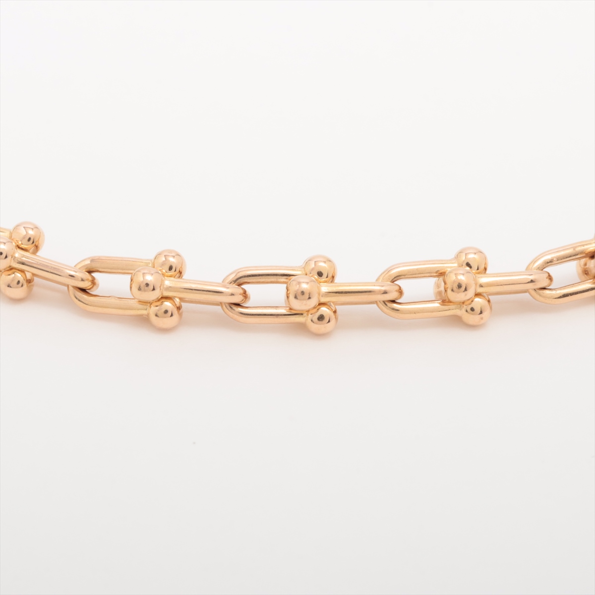 ティファニー ハードウェア マイクロリンク ブレスレット 750(PG) 10.4  