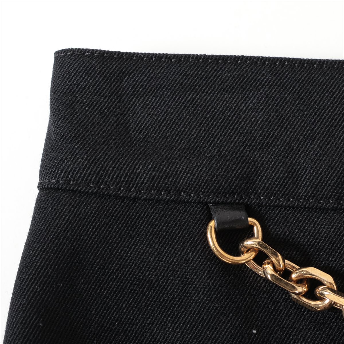 【CELINE】セリーヌ ペンシルウールスカート ブラック セリーヌ エディ期 ウール スカート 36 レディース ブラック