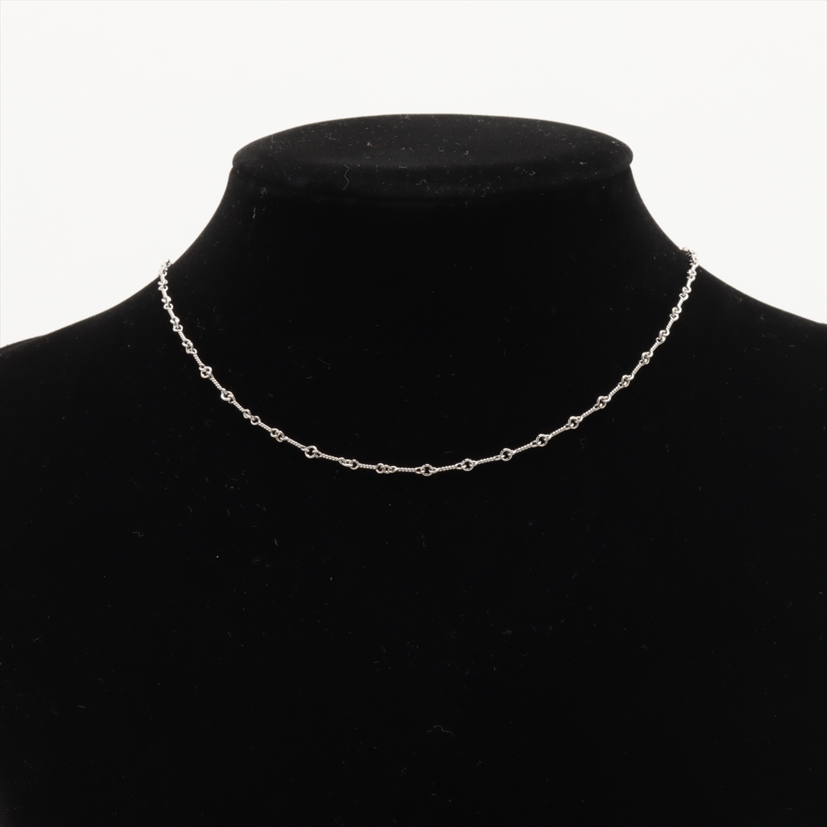 クロムハーツツイストチェーン18KWG 16インチ