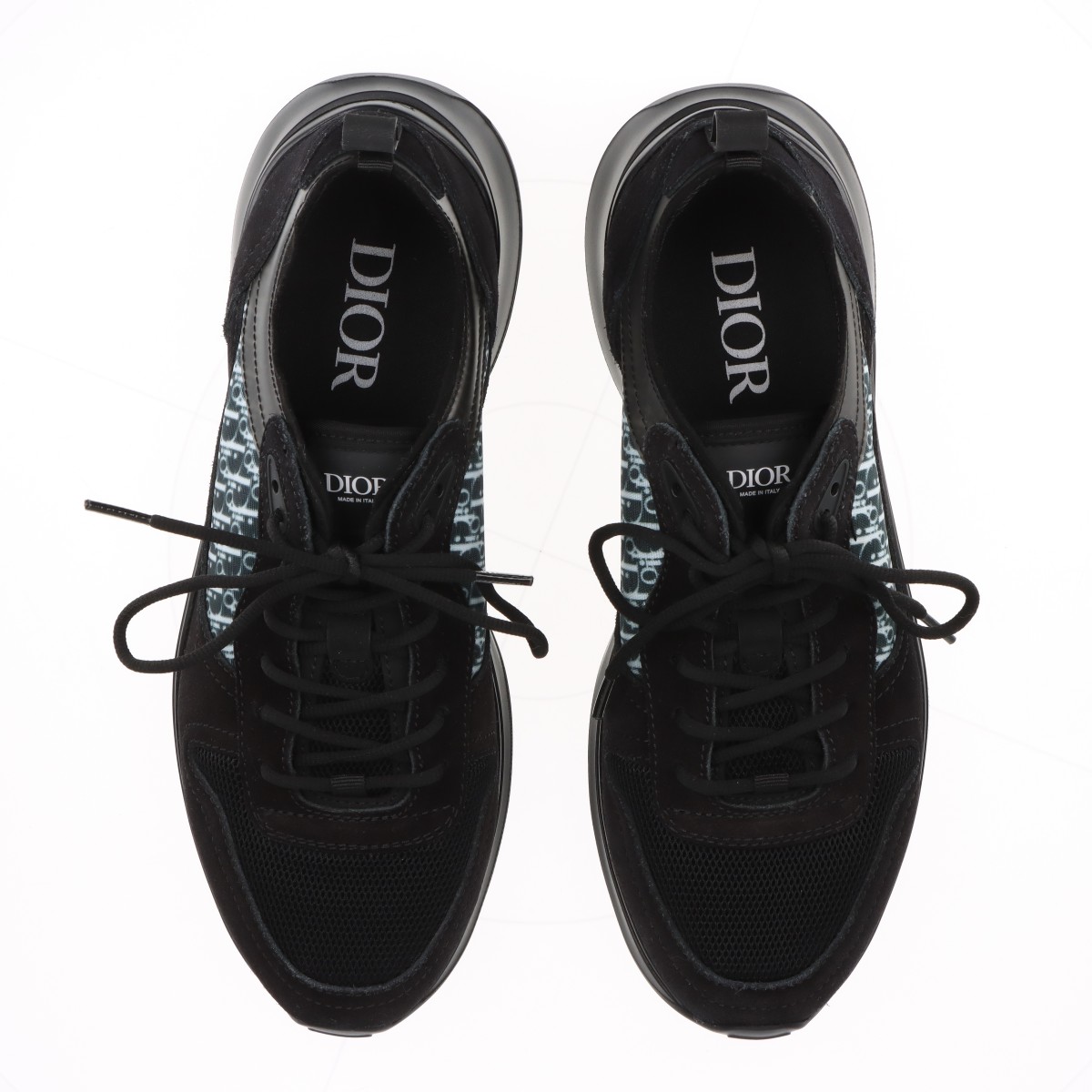 即購入oｋ【DIOR★ディオール】 スニーカー　43 大幅値下げ‼️】DIOR ディオールブラック スニーカー 43