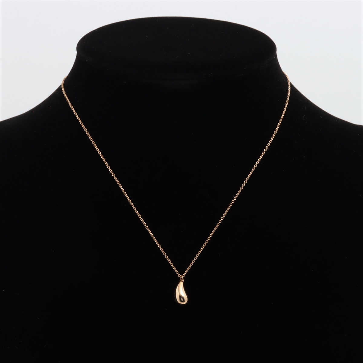本物 ティファニー TIFFANY＆Co. ティアドロップ 750 YG