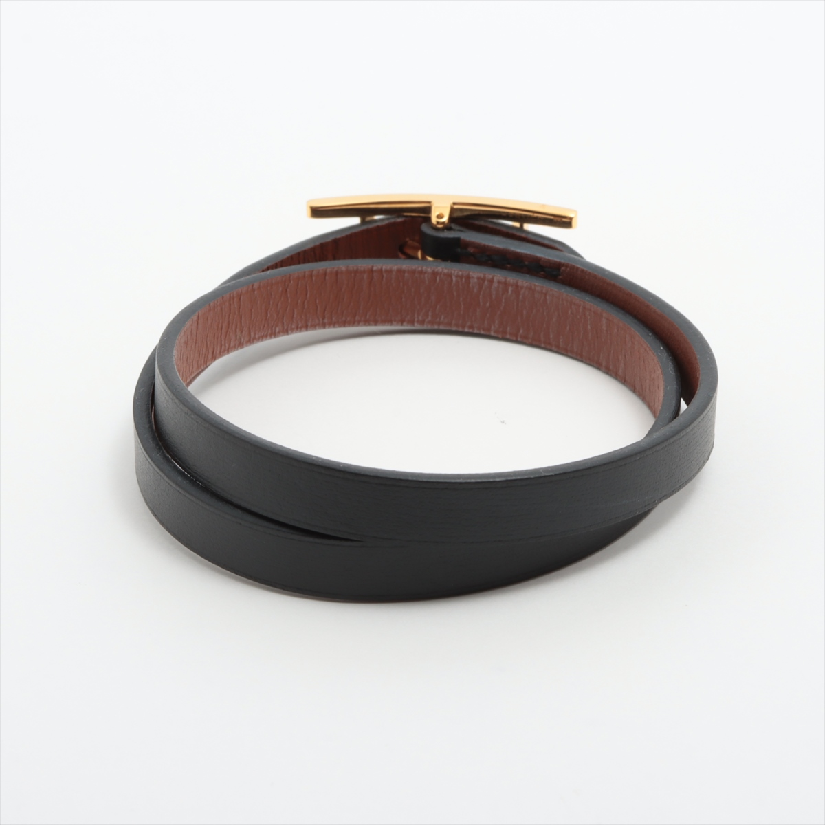 HERMES(エルメス) サイズ:T4 ケリー バングル ソーブラック  