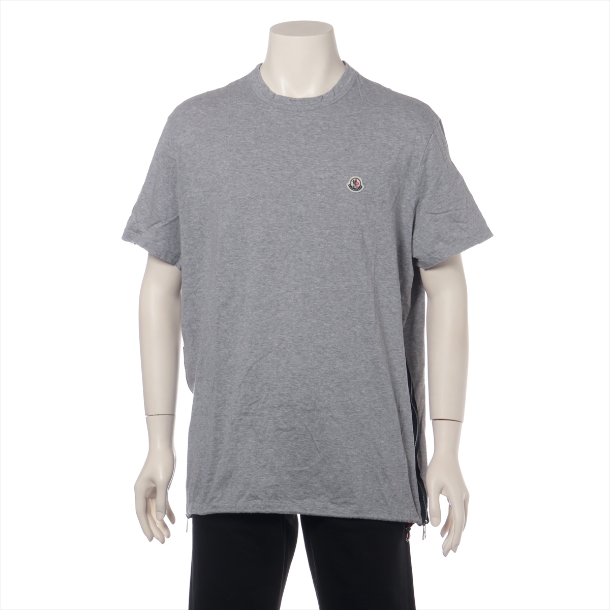 MONCLER ダークグレー Tシャツ XL