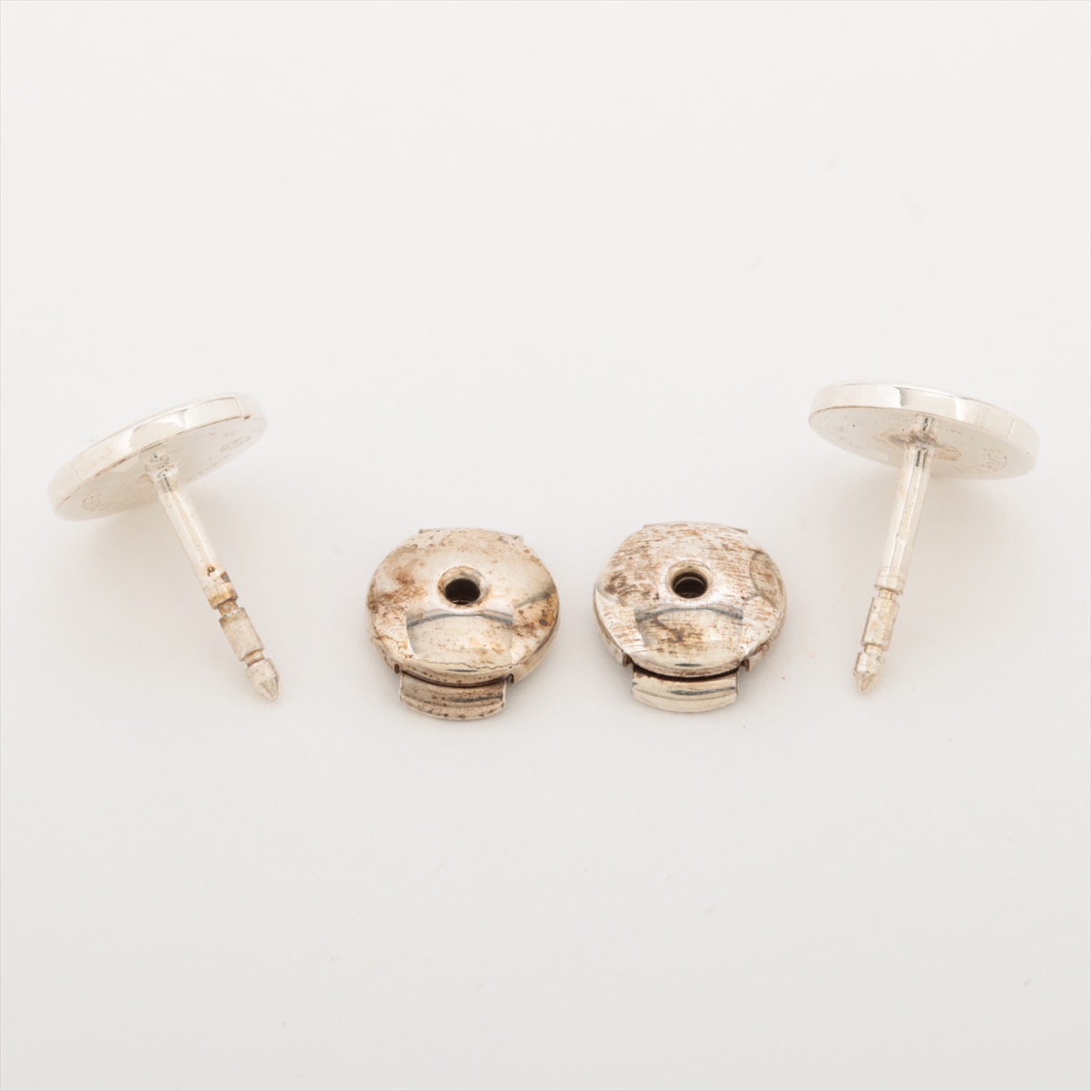 エルメス エクスリブリス ピアス(両耳用) 925 2.3g シルバー