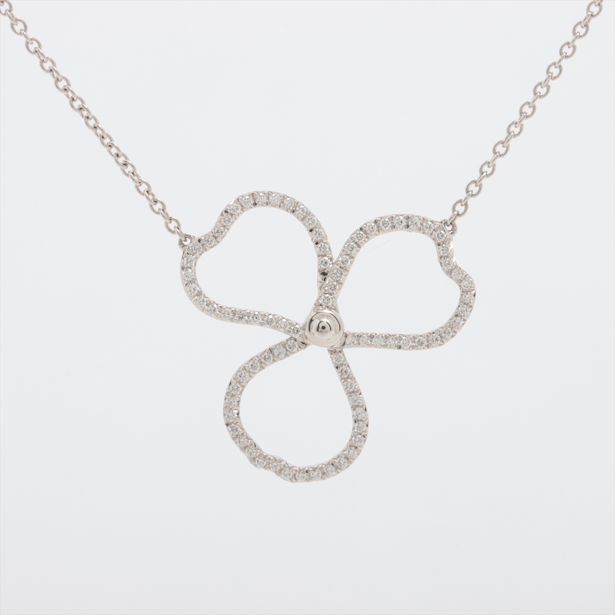 ティファニー ペーパーフラワー ダイヤ ネックレス Pt950 3.9g  