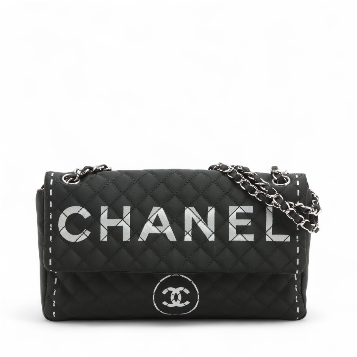 CHANEL ブラック キルティング ショルダーバッグ CHANEL 新品 未使用 シャネル シャネル22 チェーンショルダーバッグ S
