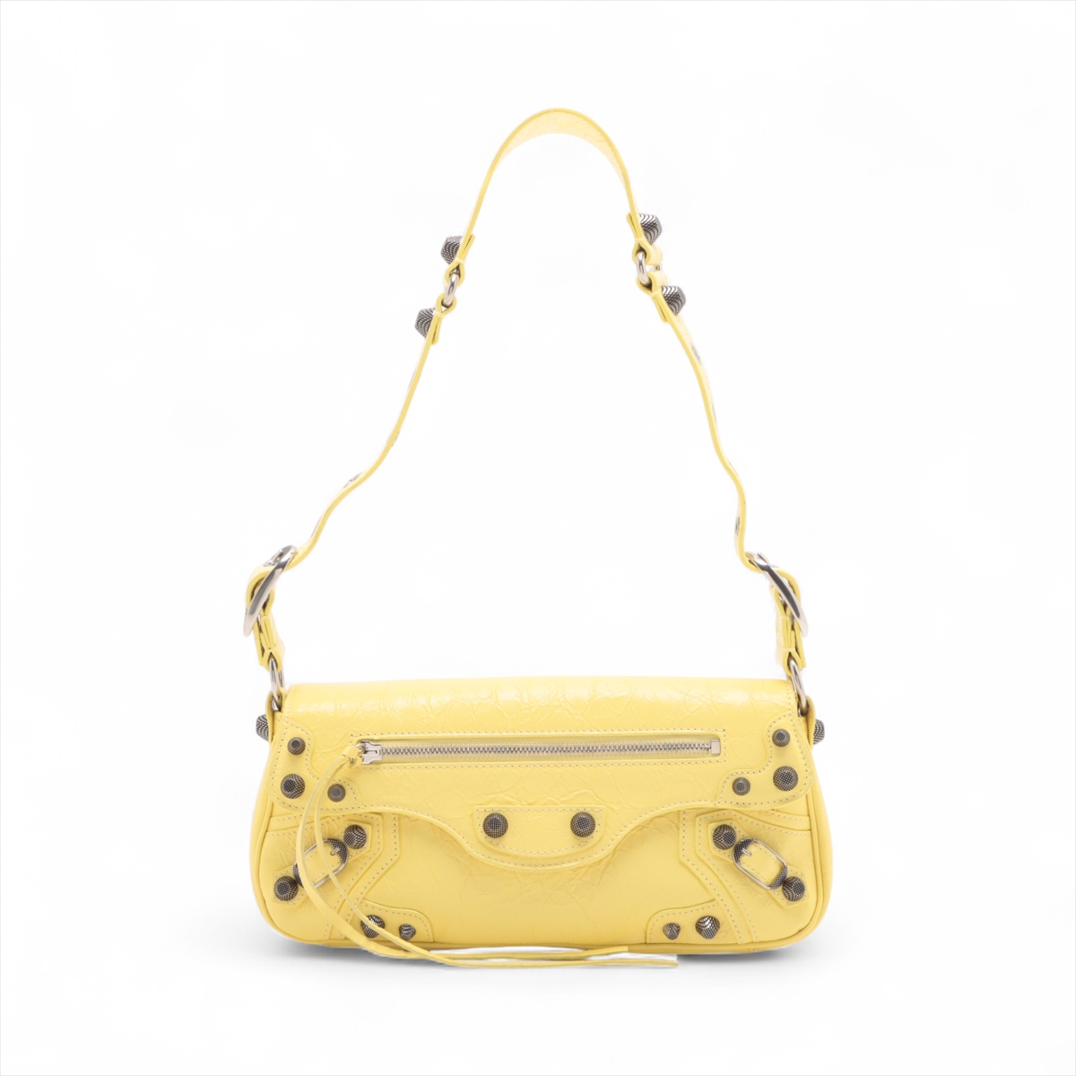 週末限定値下げ︎⭐︎BALENCIAGA イエロー ショルダーバッグ BALENCIAGA ショルダーバッグ イエロー
