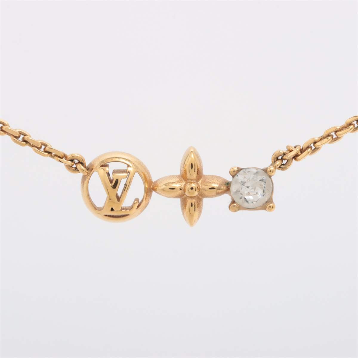 ヴィトン M00368 コリエ プティ ルイ LE1213 ネックレス GP ゴールド  
